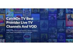 CatchOnTV - Access 40,000+ VODs, 20K Channels & Premium TV in 4K HD