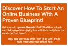 Starting a Home Business without a Blueprint is Handicapping Yourself!