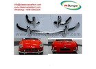 Triumph Spitfire MK1, MK2, GT6 MK1 (1962-1968) bumpers by stainless steel