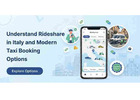 Understand Rideshare in Italy and Modern Taxi Booking Options